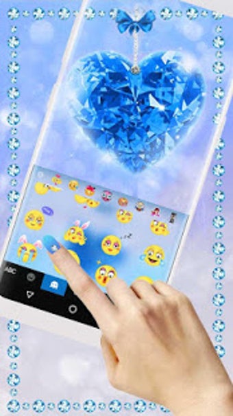 Image 1 for Blue Diamond Keyboard The…