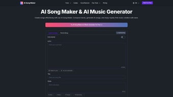 Imagen 0 para AI Song Maker.io