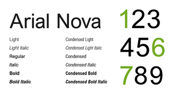 Image 0 for Arial Nova for Windows 10