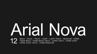 Image 1 for Arial Nova for Windows 10