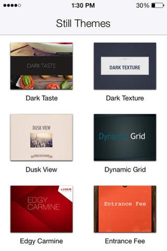 Image 0 for Still Themes for Keynote