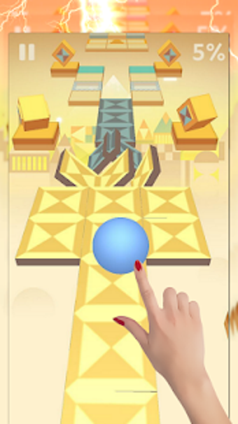 Image 0 for Scrolling Ball in Sky Mas…