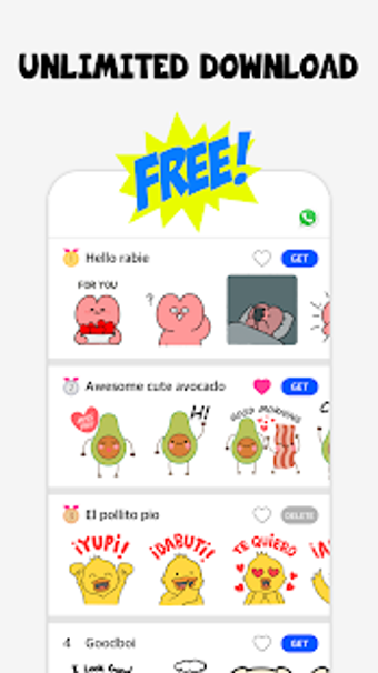 Image 2 for stipop: Free Stickers UNL…