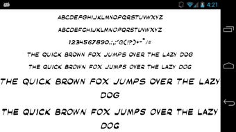 Image 0 for Fonts for FlipFont 50 #22