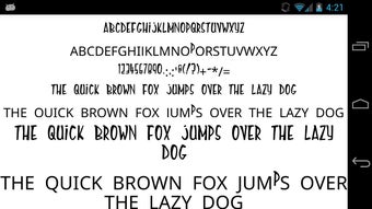 Image 2 for Fonts for FlipFont 50 #22