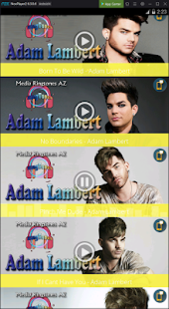 Image 3 for Adam Lambert Top Ringtone…