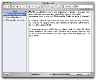 Image 0 for Mac Notepad