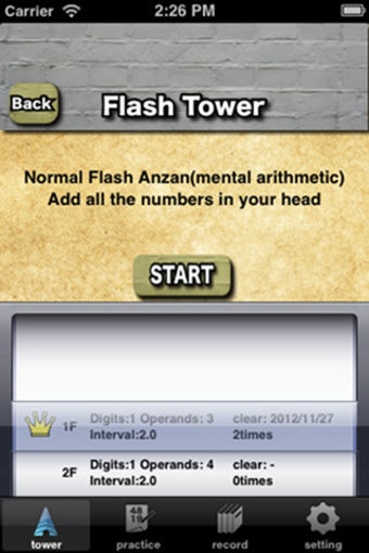 Imagen 2 para Flash Anzan Tower ~ Menta…
