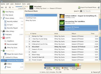 Image 1 for Banshee for Linux