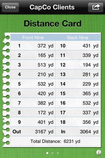 Image 3 for Birdies Free: Golf Scorec…