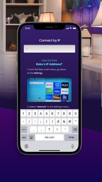 Image 0 for The Roku Mobile App.