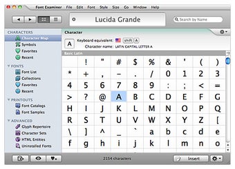 Imagen 0 para Font Examiner