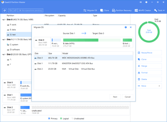 Image 0 for EASEUS Partition Master