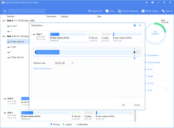 Image 1 for EASEUS Partition Master