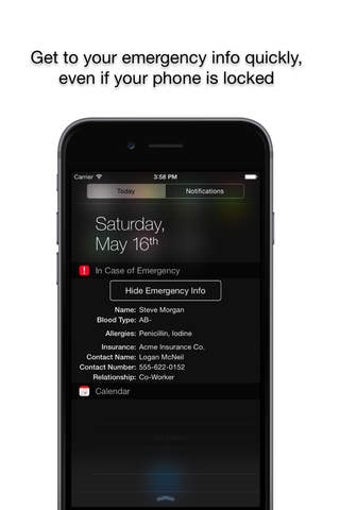 Image 0 for ICE - Emergency contact w…