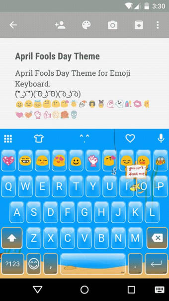 Image 1 for April Fools Day Emoji Key…