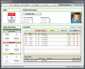 Imagen 0 para BabyFeedingLog for Window…