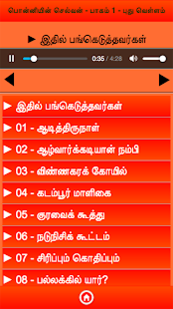 Imagen 1 para Ponniyin Selvan Audio 1/6…