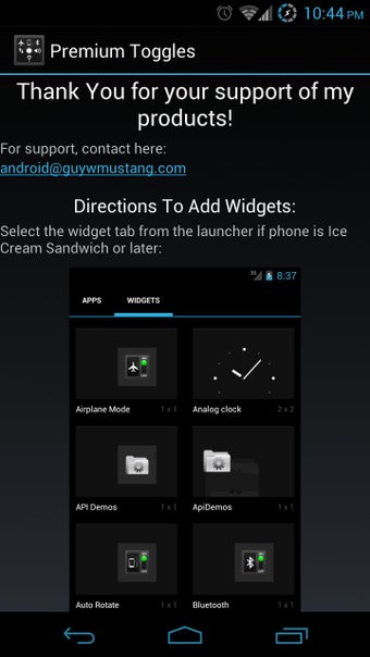 Imagen 0 para Premium Toggle Widgets