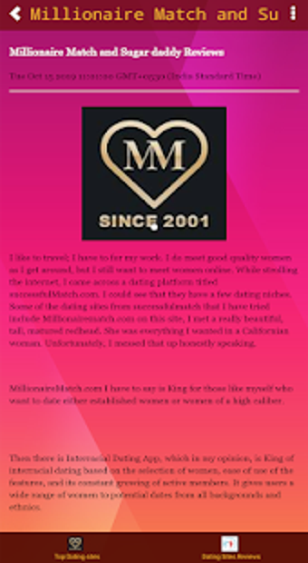Image 0 for Millionaire Dating App & …
