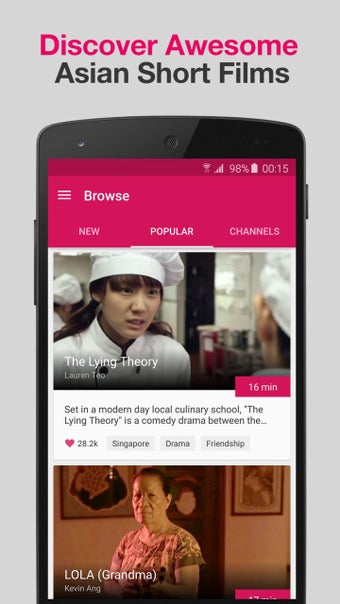 Imagen 3 para Viddsee - Watch Asian Mov…