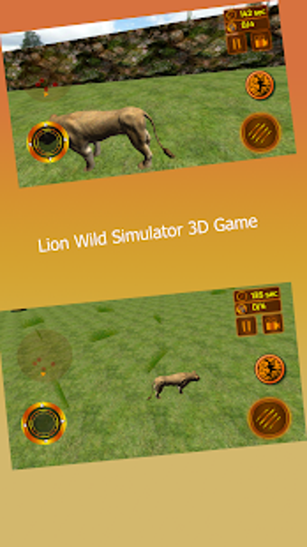 Image 0 for Lion Wild Simulator 3D Ga…