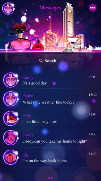 Image 0 for GO SMS PRO LOST CITY THEM…