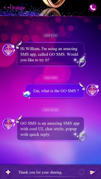 Image 1 for GO SMS PRO LOST CITY THEM…