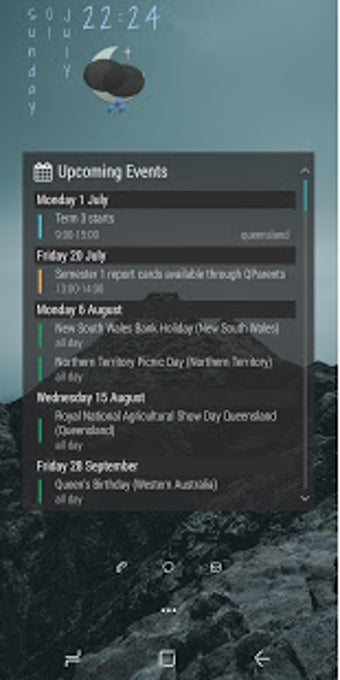 Imagen 1 para Event Schedule for Kustom