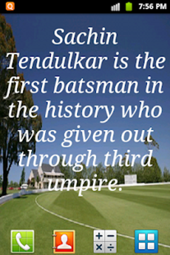 Image 0 for Sachin Facts Live Wallpap…