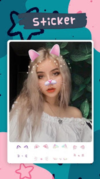 Imagen 1 para Selfie Sticker Beauty - S…