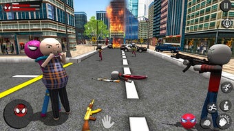 Image 2 for Stickman Rope Hero - Amaz…