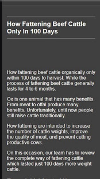 Imagen 3 para fattening beef cattle