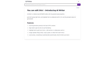 Imagen 0 para AI-Writer.org