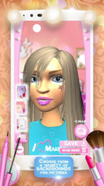 Image 3 for 3D Makeup Games For Girls