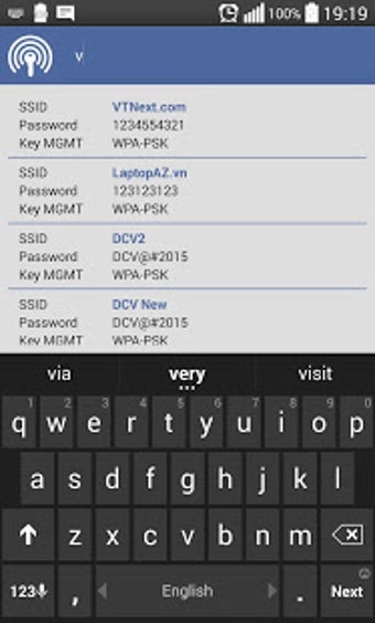 Image 1 for Wifi Password Recovery