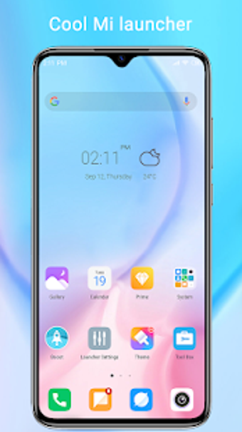 Imagen 1 para Cool Mi Launcher - CC Lau…