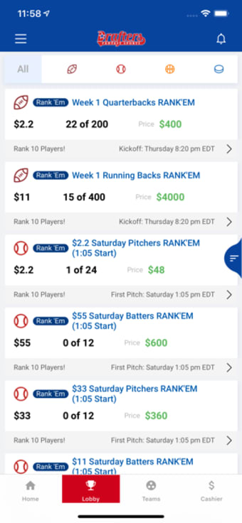 Image 1 for Drafters Fantasy Sports