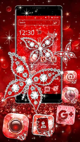 Image 2 for Red Diamond Butterfly The…