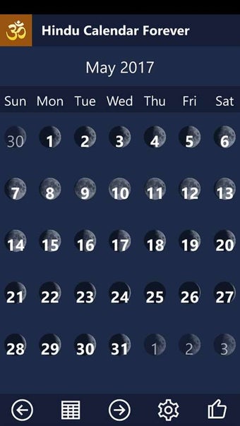 Imagen 2 para Hindu Calendar Forever fo…