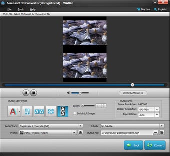 Imagen 2 para Aiseesoft 3D Converter