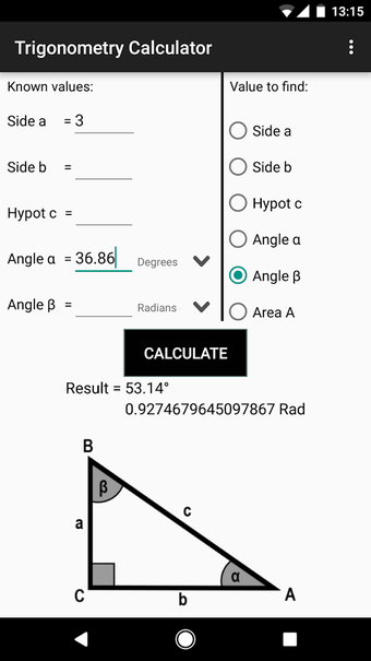 Image 1 for Trigonometry Calculator (…