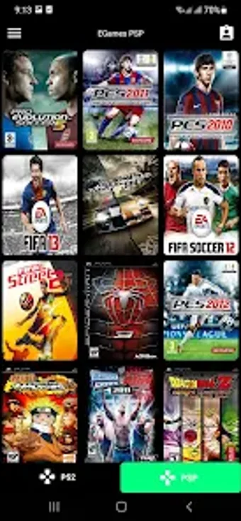 Imagen 0 para EGames PSP PS2