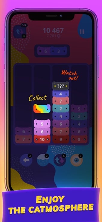 Image 0 for CATRIS - Merge Cat Game