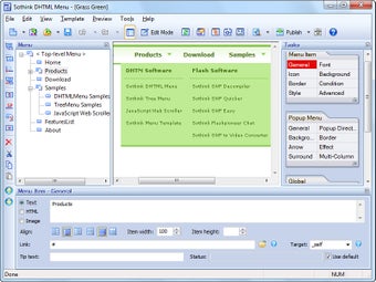 Imagen 0 para Sothink DHTML Menu
