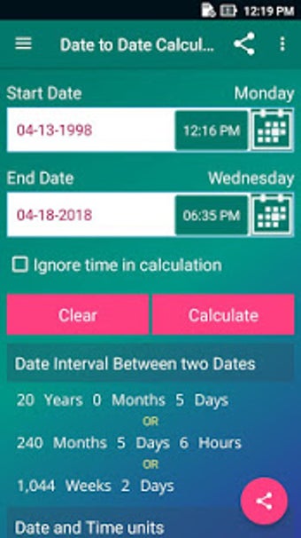 Imagen 3 para Date Calculator