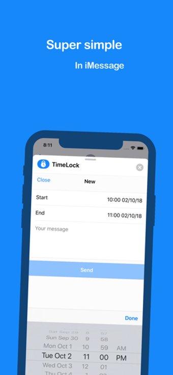 Image 0 for Time Lock - A message in …