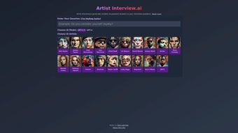 Imagen 0 para Artistinterview