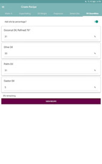 Imagen 1 para SaponiCalc - Soap Calcula…