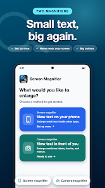 Imagen 0 para Screen Magnifier - Big Te…